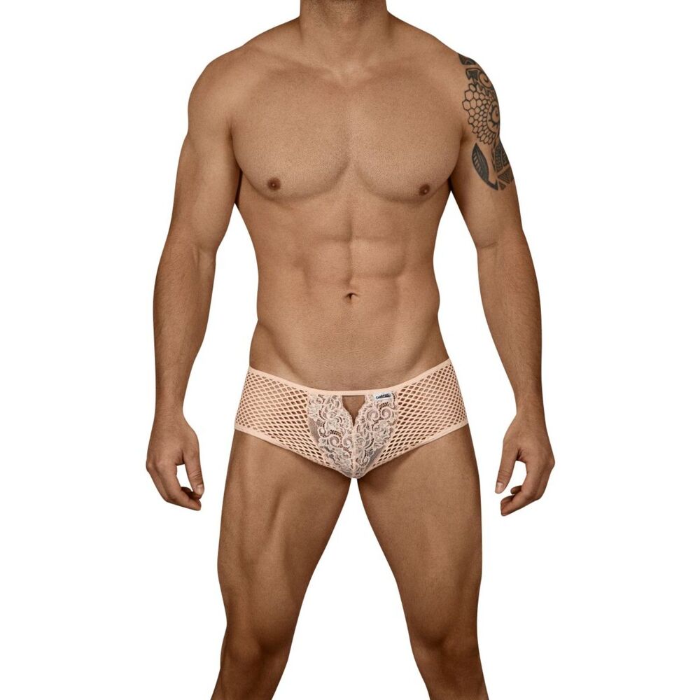 XL Candyman Tangerine Net Jockstrap